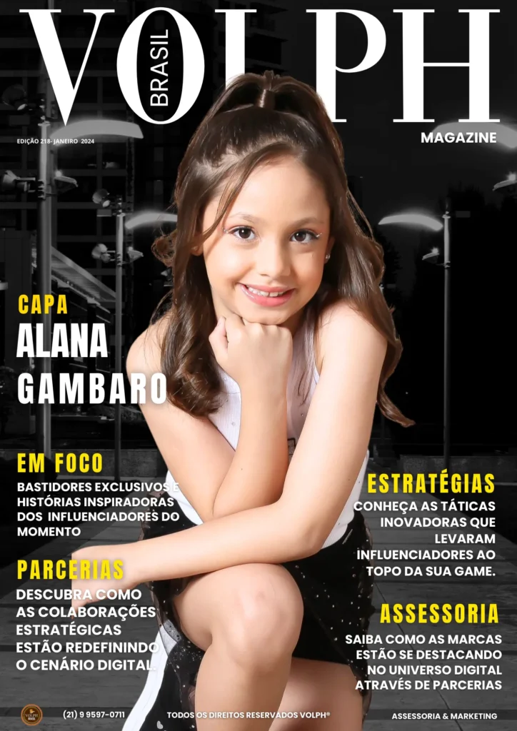 Subindo ao Palco da Vida: Os Passos Leves de Alana na Carreira de Influenciadora Infantil